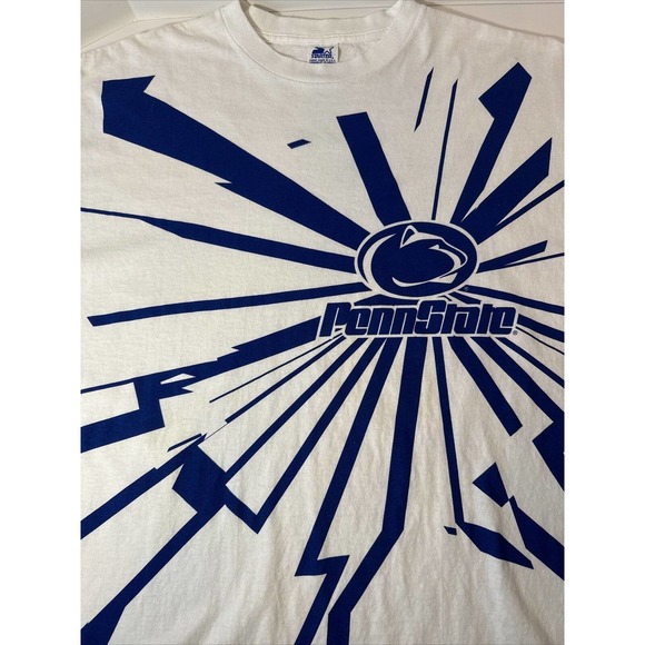Vintage 90s STARTER Collision Penn State University Lions T-Shirt XXL NCAA